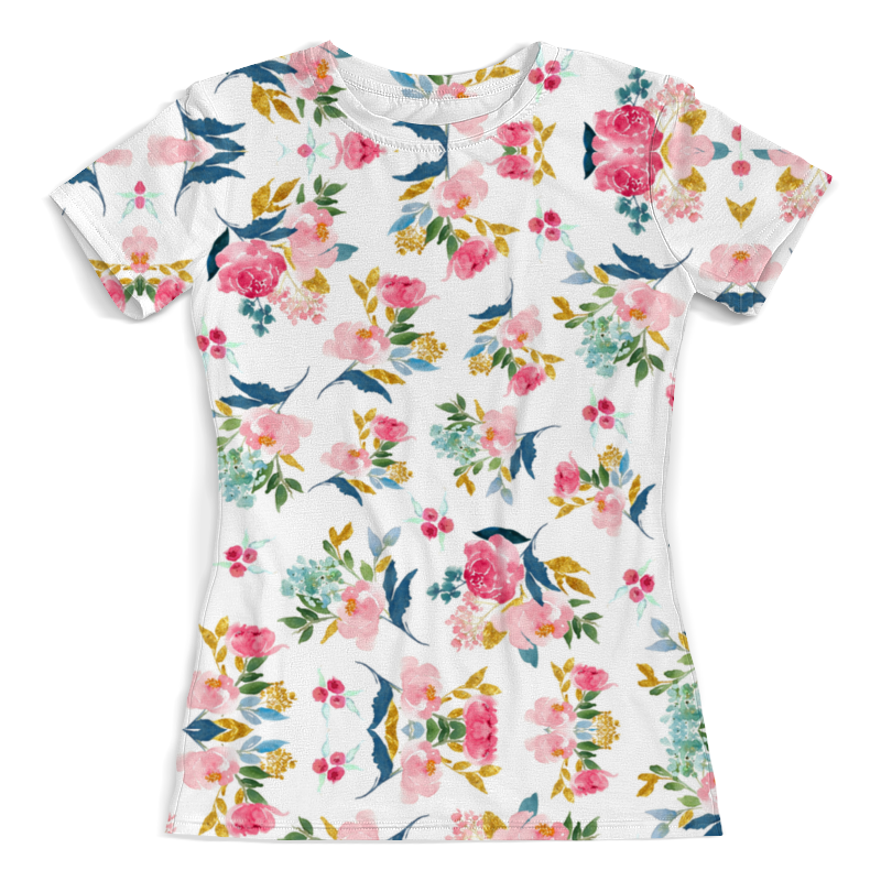 Printio Футболка с полной запечаткой (женская) Летняя красотка printio футболка с полной запечаткой женская цветочный принт