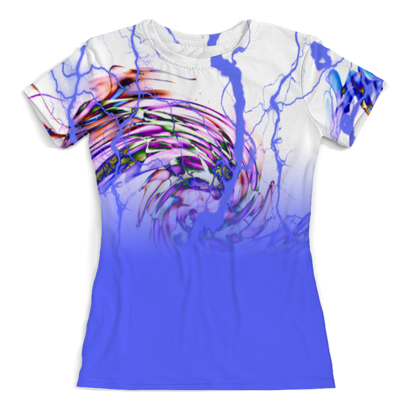 Printio Футболка с полной запечаткой (женская) Краски printio футболка с полной запечаткой женская краски лета
