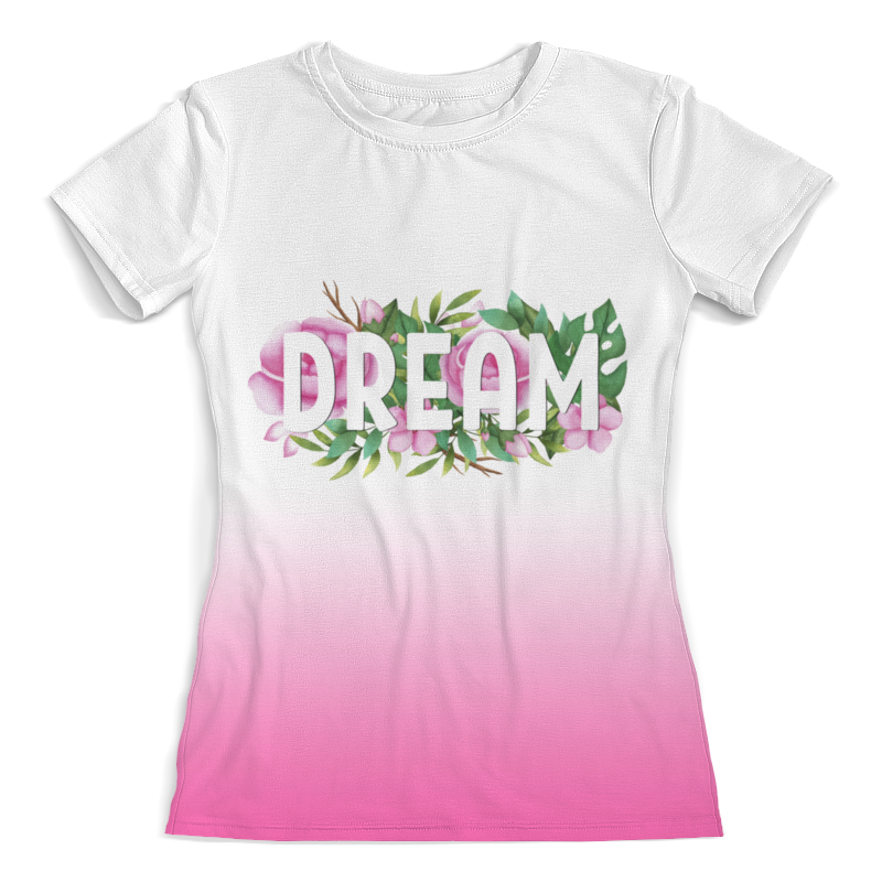 Printio Футболка с полной запечаткой (женская) Dream printio футболка с полной запечаткой женская dream forever