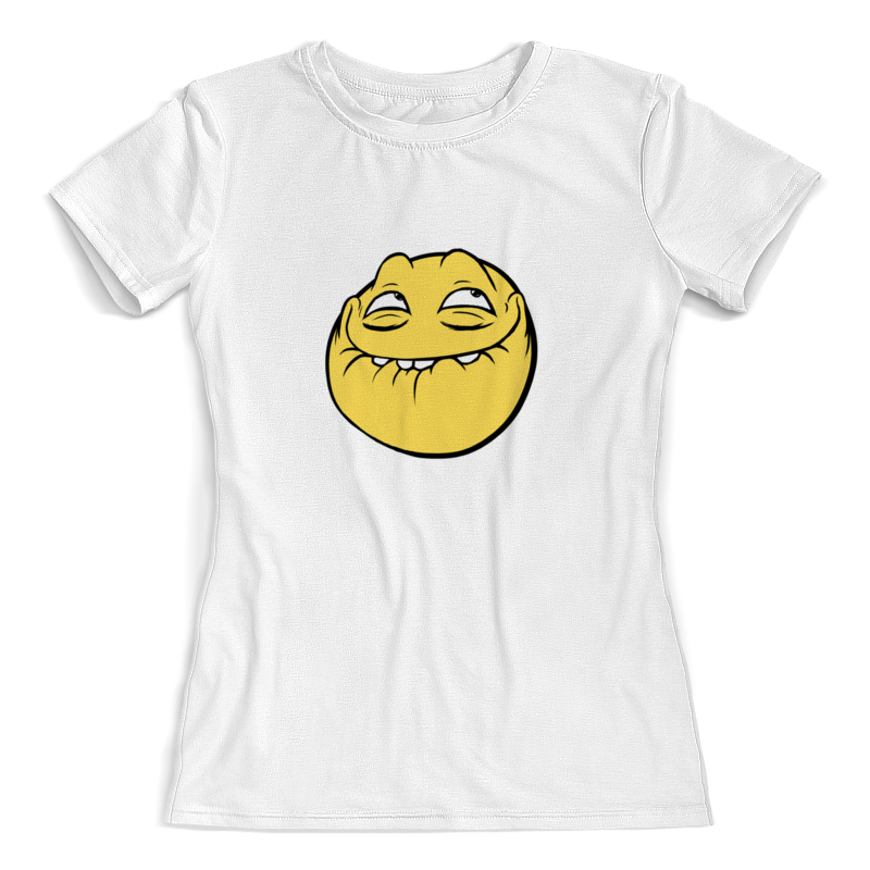 Printio Футболка с полной запечаткой (женская) Лицо mem printio футболка с полной запечаткой женская mem смех