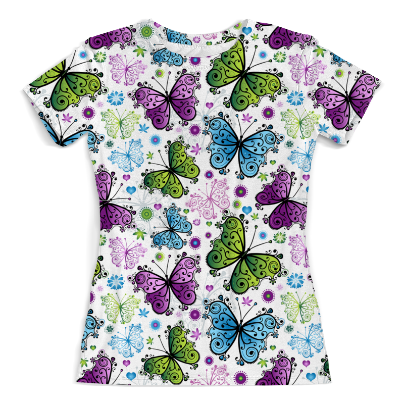 Printio Футболка с полной запечаткой (женская) Бабочки фэнтези printio футболка с полной запечаткой женская бабочки фэнтези
