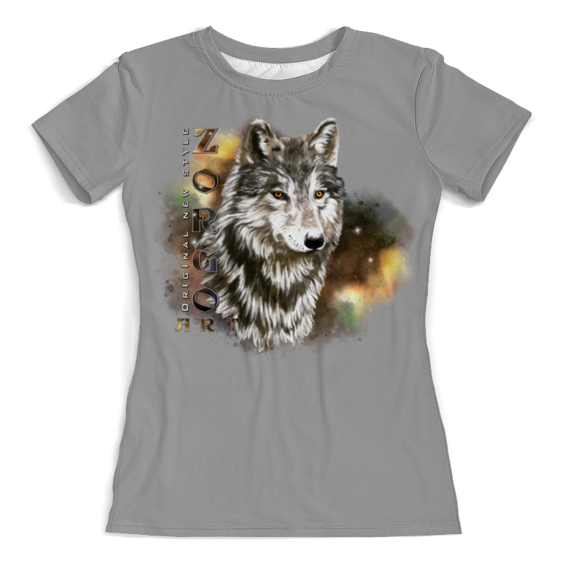 Printio Футболка с полной запечаткой (женская) Одинокий волк. зорго-арт. printio футболка с полной запечаткой женская одинокий волк