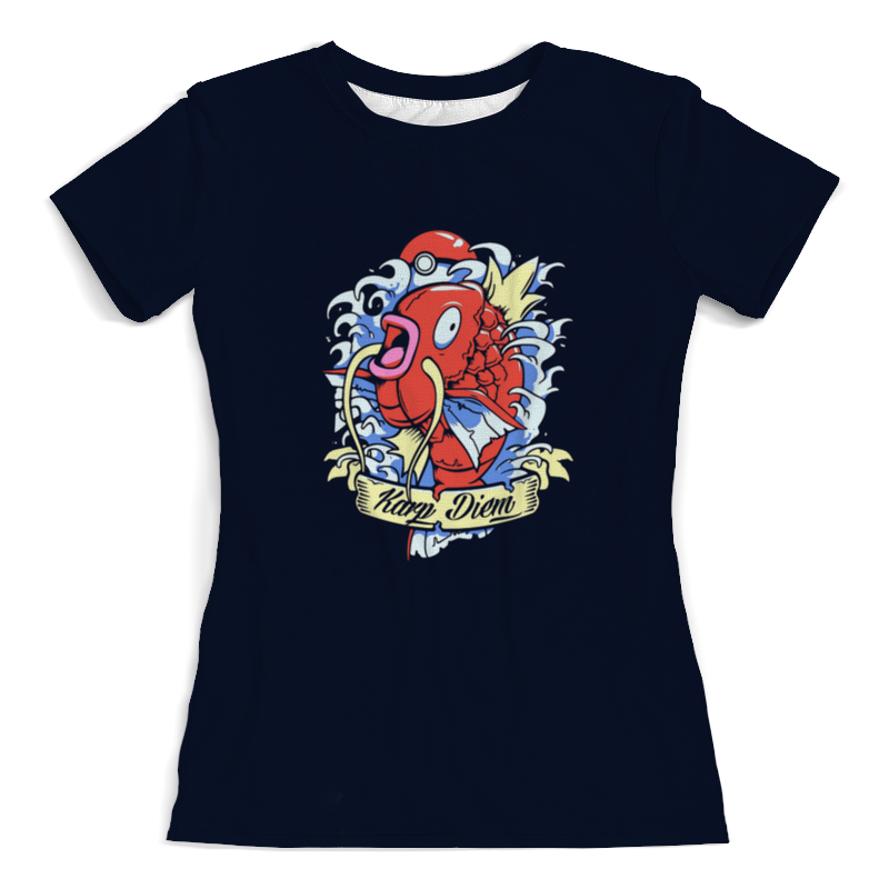Printio Футболка с полной запечаткой (женская) Рыбка printio футболка с полной запечаткой женская рыбка