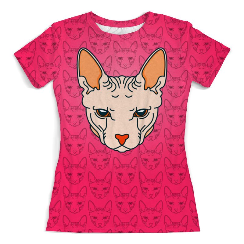 Printio Футболка с полной запечаткой (женская) Сфинкс printio футболка с полной запечаткой женская кот сфинкс
