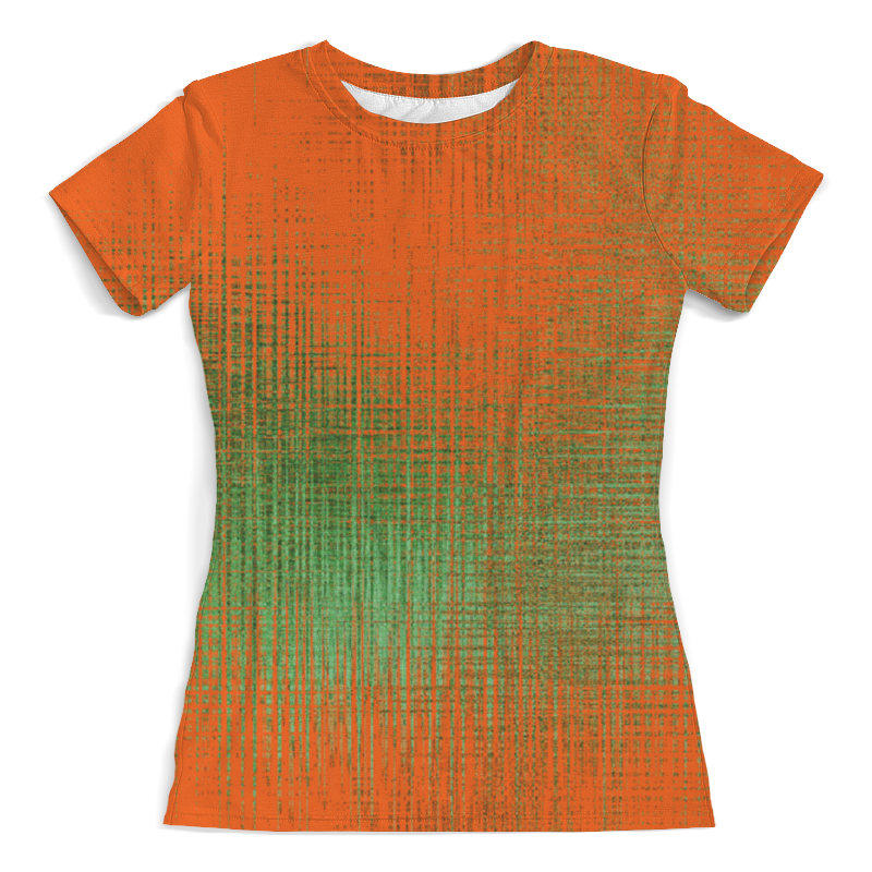 Printio Футболка с полной запечаткой (женская) Оранжевые линии printio футболка с полной запечаткой женская оранжевые цветы