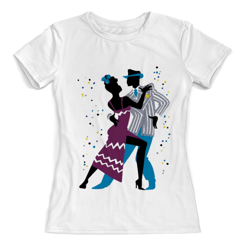 Printio Футболка с полной запечаткой (женская) Танцы. румба printio футболка с полной запечаткой женская танцы боп