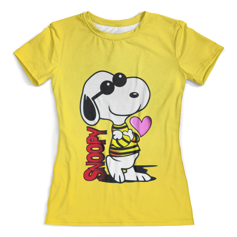 Printio Футболка с полной запечаткой (женская) Snoopy