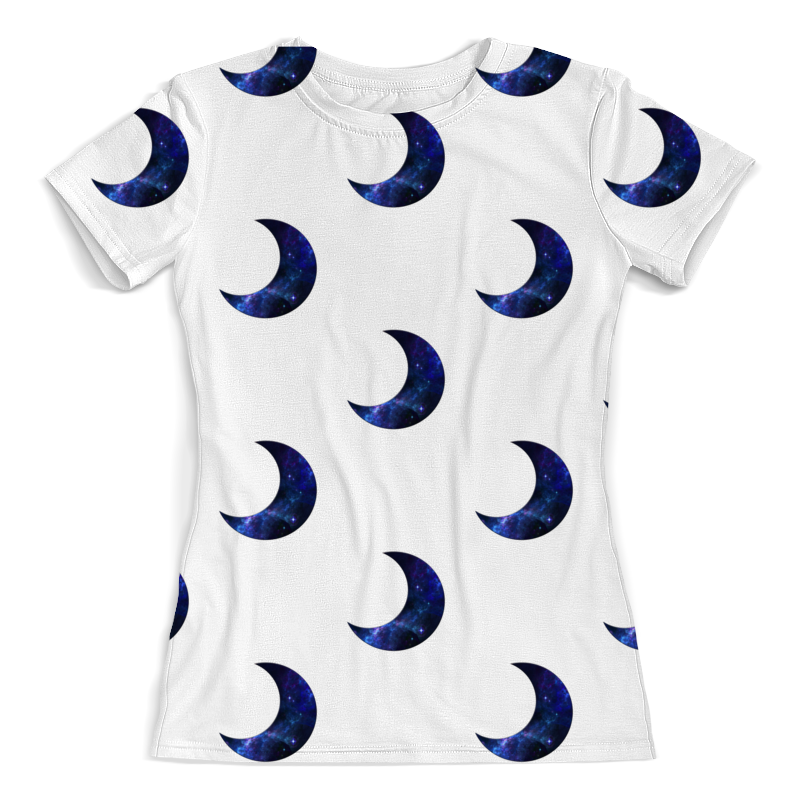 Printio Футболка с полной запечаткой (женская) Футболка синий moon print printio футболка с полной запечаткой женская полуночный moon print