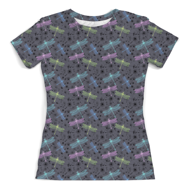 printio футболка с полной запечаткой мужская стрекозки Printio Футболка с полной запечаткой (женская) Стрекозки (1)