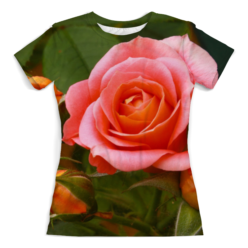 Printio Футболка с полной запечаткой (женская) Чайная роза printio футболка с полной запечаткой женская чайная роза