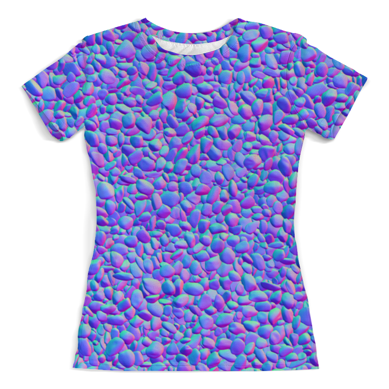 Printio Футболка с полной запечаткой (женская) Цветные камни printio футболка с полной запечаткой для девочек цветные камни