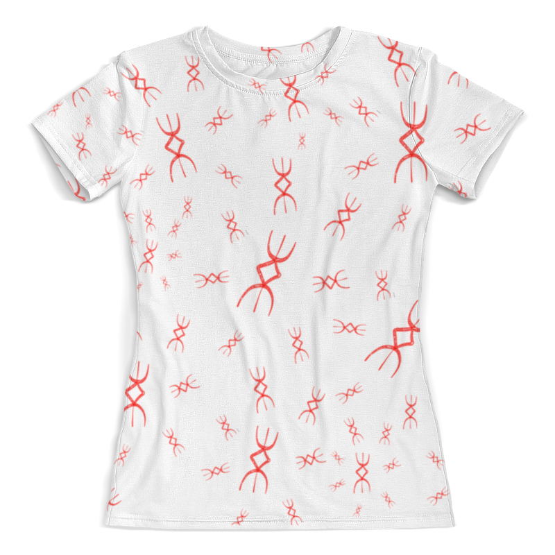 printio футболка с полной запечаткой женская тройная руна любви Printio Футболка с полной запечаткой (женская) Руна достаток