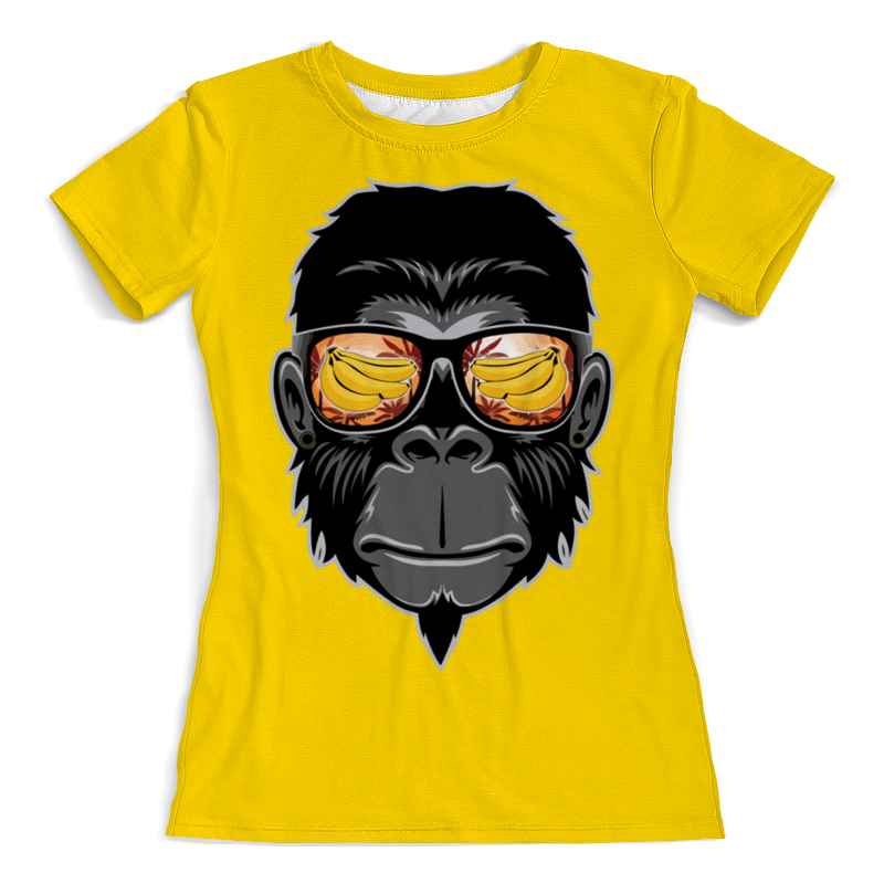 Printio Футболка с полной запечаткой (женская) Обезьяна printio футболка с полной запечаткой для девочек обезьяна