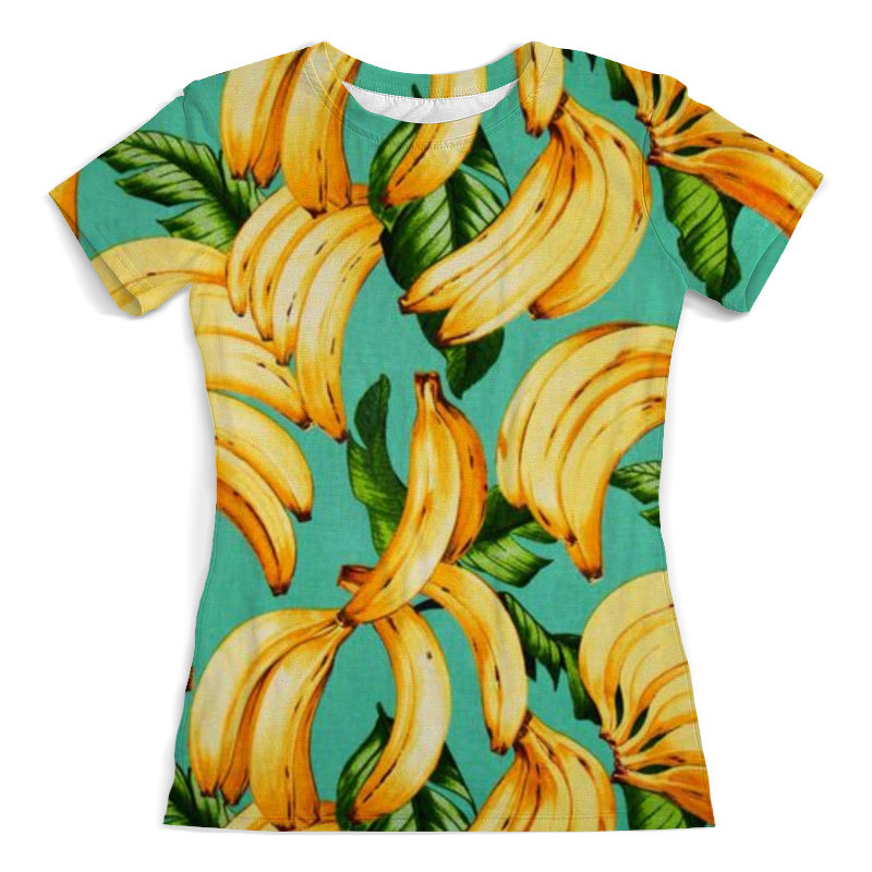 Printio Футболка с полной запечаткой (женская) Банан. printio футболка с полной запечаткой женская яркая