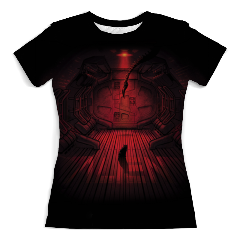 Printio Футболка с полной запечаткой (женская) Чужой футболка с полной запечаткой женская printio alien wars 1