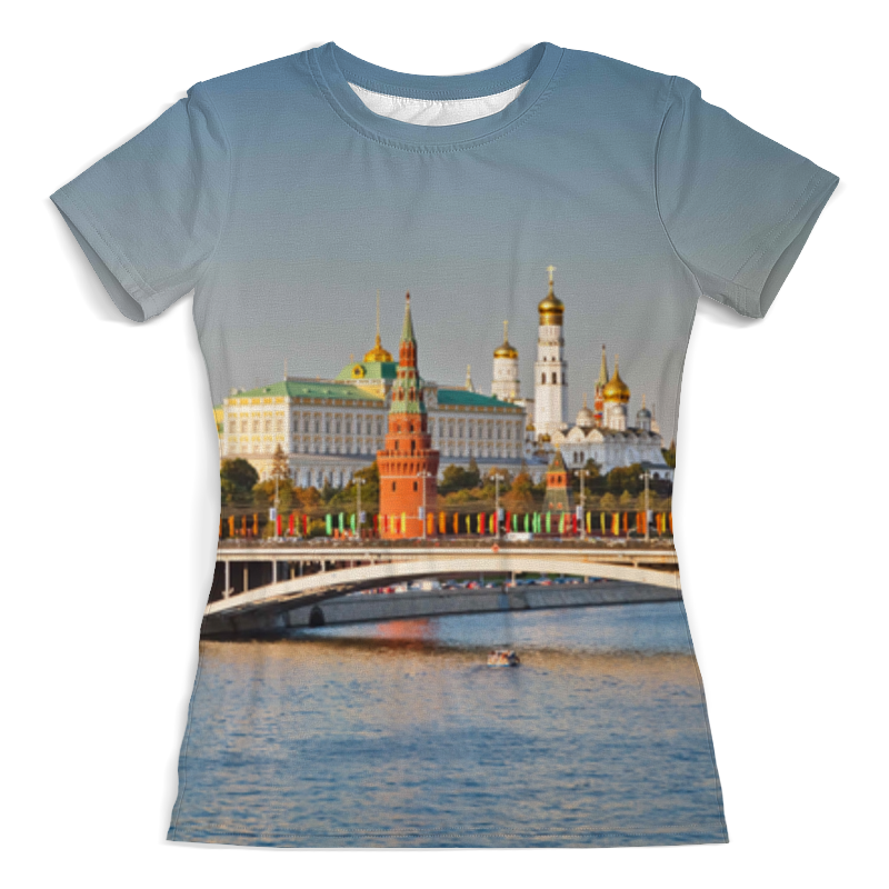 Printio Футболка с полной запечаткой (женская) Moscow printio футболка с полной запечаткой для мальчиков moscow