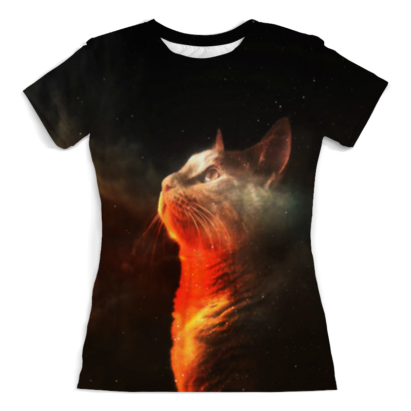 Printio Футболка с полной запечаткой (женская) кошка printio футболка с полной запечаткой женская злая кошка