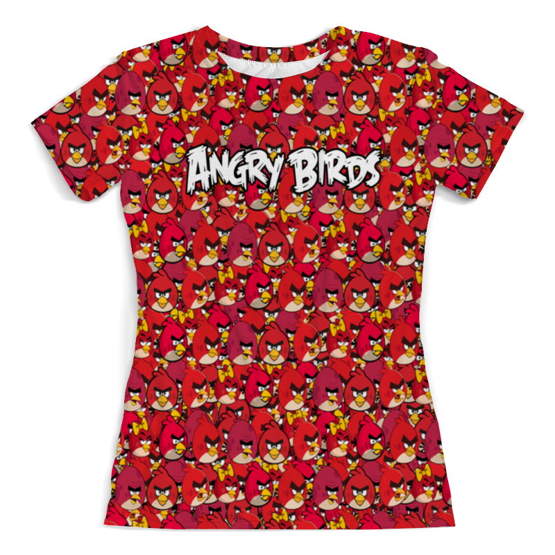 Printio Футболка с полной запечаткой (женская) Энгри бердз