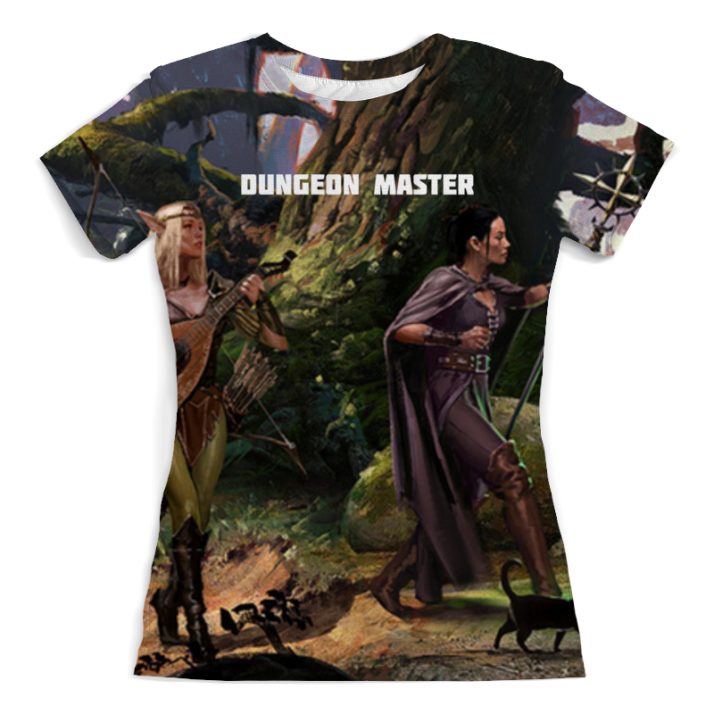 Printio Футболка с полной запечаткой (женская) Dungeon master printio футболка с полной запечаткой женская master and margarita