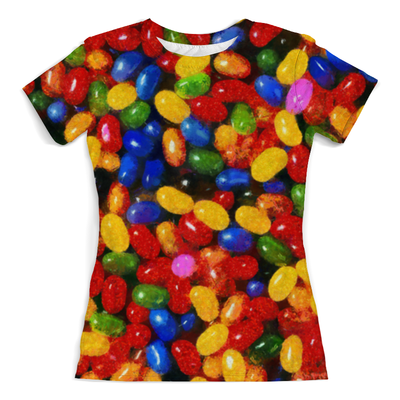 Printio Футболка с полной запечаткой (женская) Разноцветные леденцы printio футболка с полной запечаткой женская леденцы