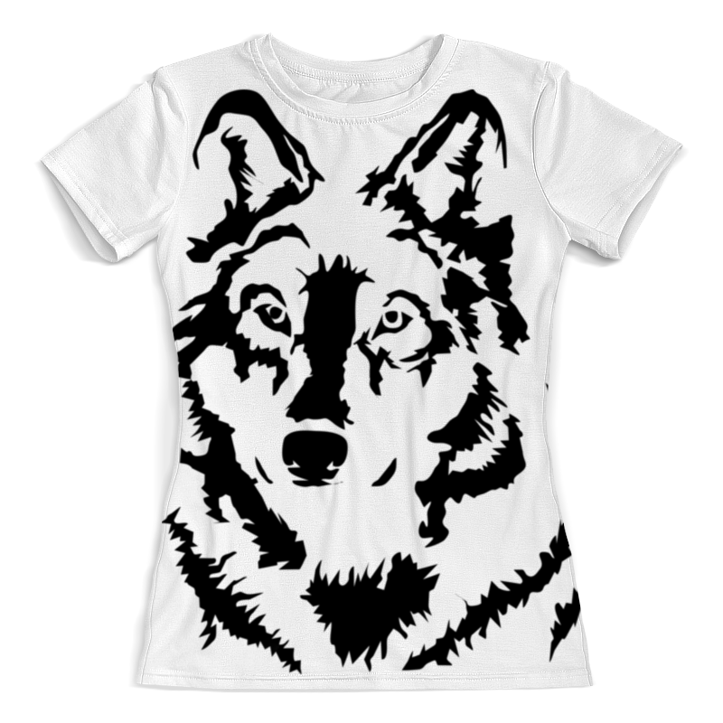 Printio Футболка с полной запечаткой (женская) Тату волк printio футболка с полной запечаткой женская волк хищник