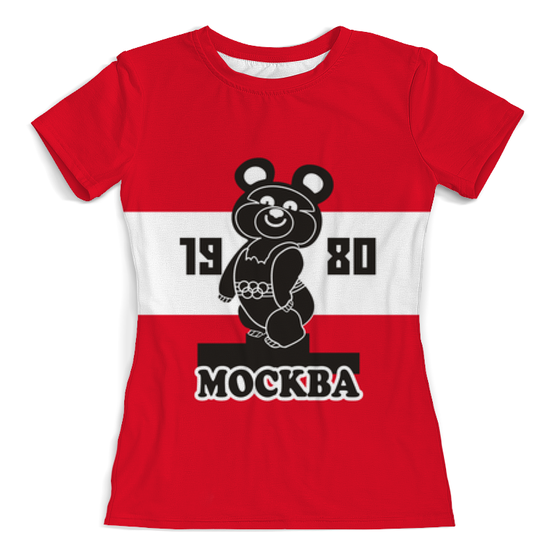 Футболка с полной запечаткой (женская) — пол: ЖЕН, материал: СИНТЕТИКА. Независимое государство, существовавшее с 1922 года по 1991 год на территории Восточной Европы, Северной, части Центральной и Восточной Азии, сверхдержава.