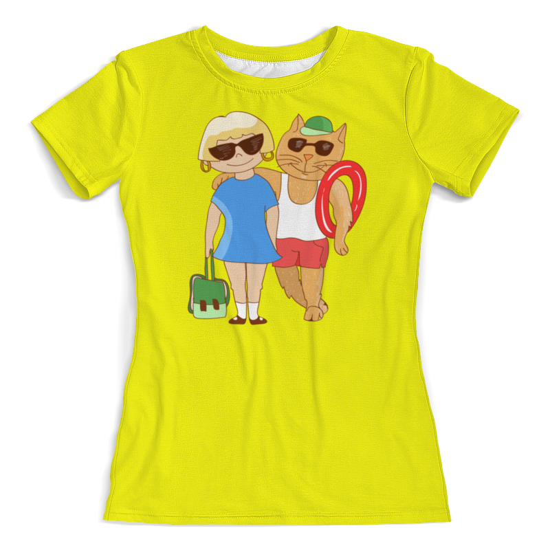 Printio Футболка с полной запечаткой (женская) Hello summer printio футболка с полной запечаткой женская hello neighbor
