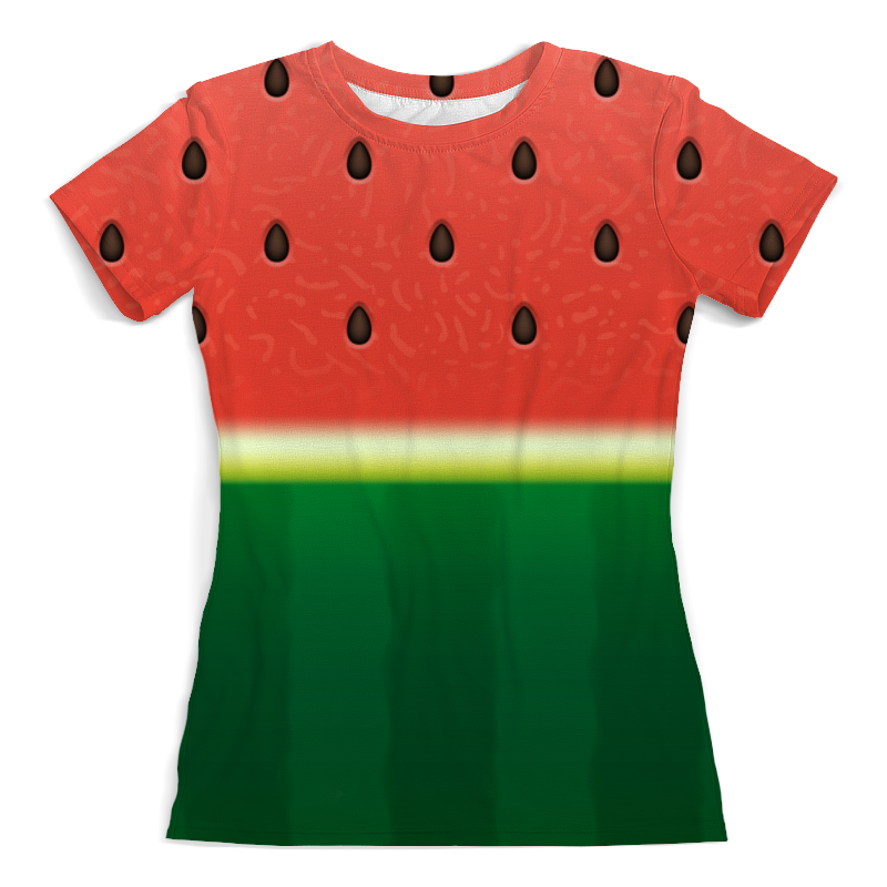 Printio Футболка с полной запечаткой (женская) Арбузы printio футболка с полной запечаткой для девочек арбузы