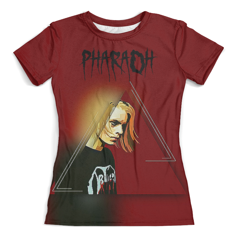 Printio Футболка с полной запечаткой (женская) Pharaoh(фараон) printio футболка классическая логотип pharaoh фараон