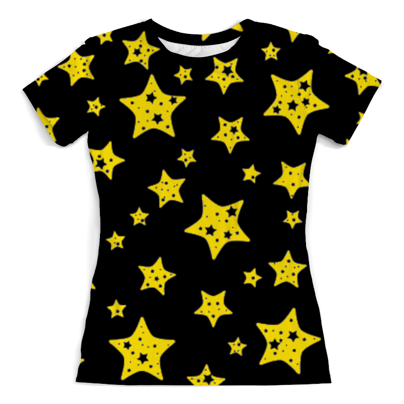 Printio Футболка с полной запечаткой (женская) Звёзды printio футболка с полной запечаткой женская звёзды