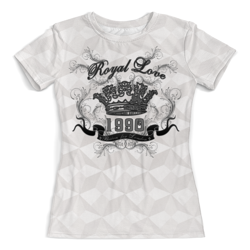 Printio Футболка с полной запечаткой (женская) Royal love printio футболка с полной запечаткой женская king mobs royal