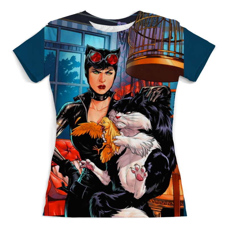 Printio Футболка с полной запечаткой (женская) Кошки printio футболка с полной запечаткой женская кошки против собак