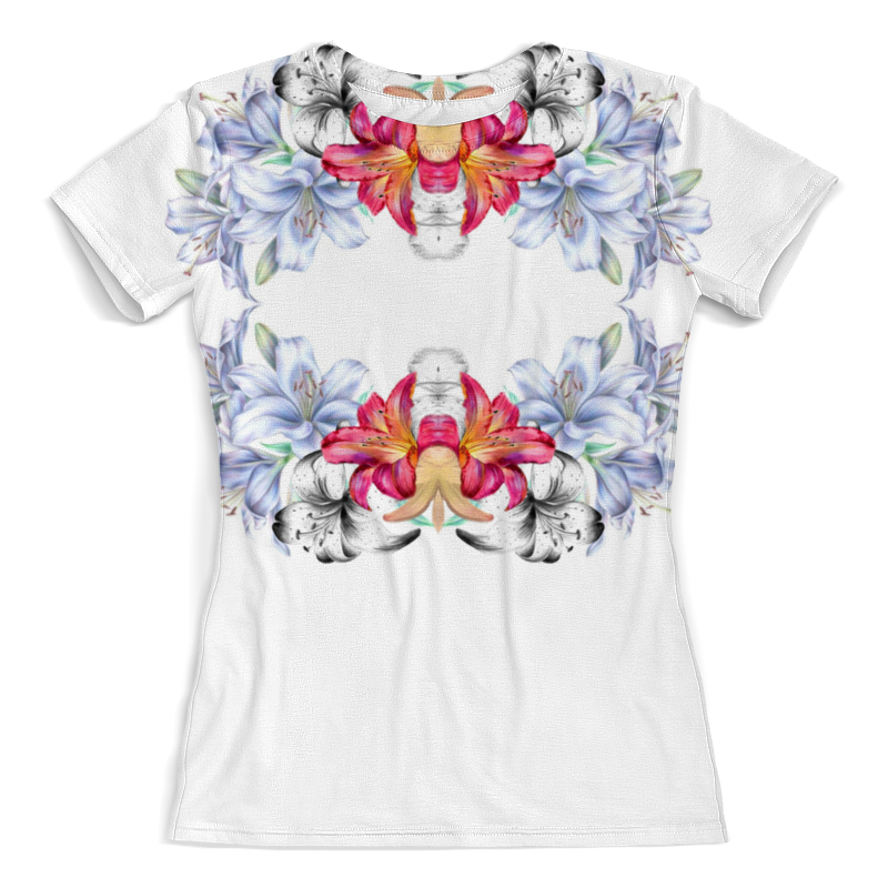 Printio Футболка с полной запечаткой (женская) Лилии printio футболка с полной запечаткой женская лилии