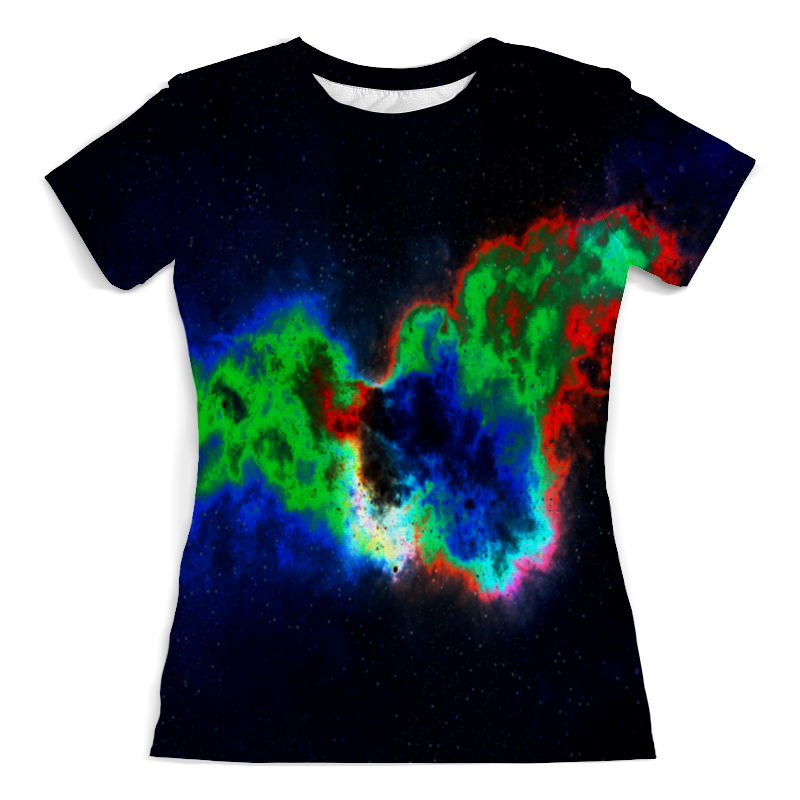 Printio Футболка с полной запечаткой (женская) Космический взрыв printio футболка с полной запечаткой женская космический