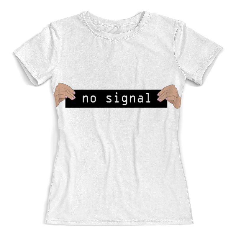 Printio Футболка с полной запечаткой (женская) No signal printio футболка с полной запечаткой женская no bra vol02