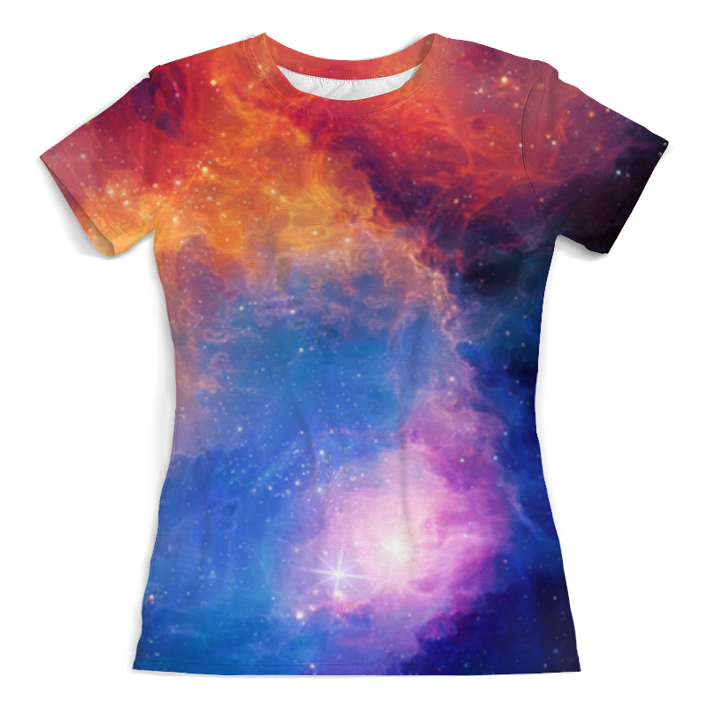 Printio Футболка с полной запечаткой (женская) Космос printio футболка с полной запечаткой женская лис под звёздами