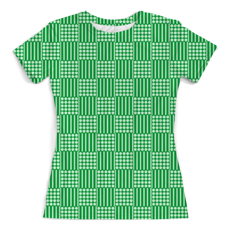 Printio Футболка с полной запечаткой (женская) Горох и линия printio футболка с полной запечаткой для девочек горох в квадрате