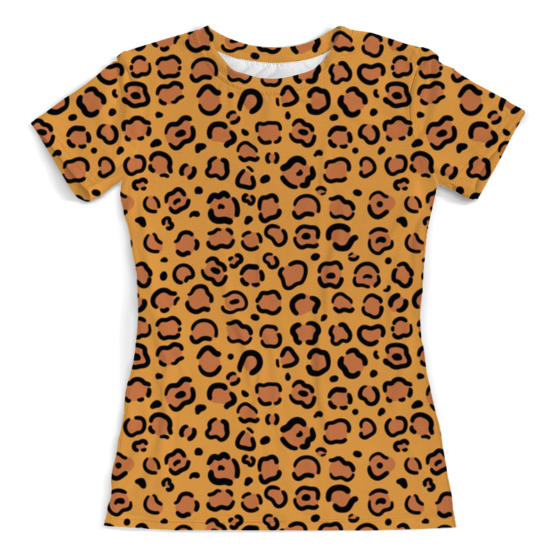 Printio Футболка с полной запечаткой (женская) Леопард printio футболка с полной запечаткой женская не ведусь ни на что