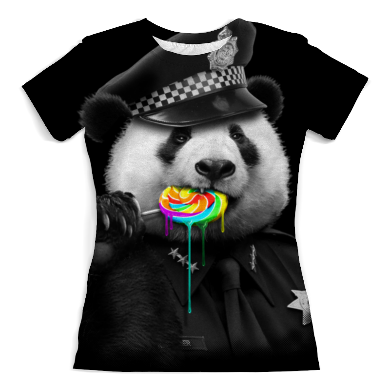 Printio Футболка с полной запечаткой (женская) Панда коп printio футболка с полной запечаткой женская панда