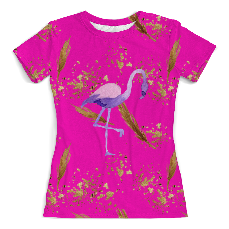 Printio Футболка с полной запечаткой (женская) Фламинго printio футболка с полной запечаткой женская розовые фламинго