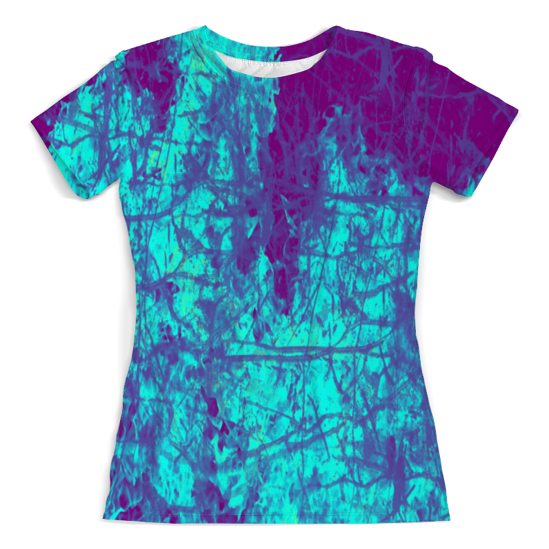 Printio Футболка с полной запечаткой (женская) Краски printio футболка с полной запечаткой женская краски лета