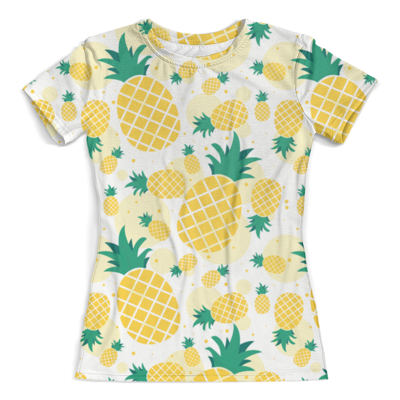 Printio Футболка с полной запечаткой (женская) Ananas design printio футболка с полной запечаткой мужская flora design ananas