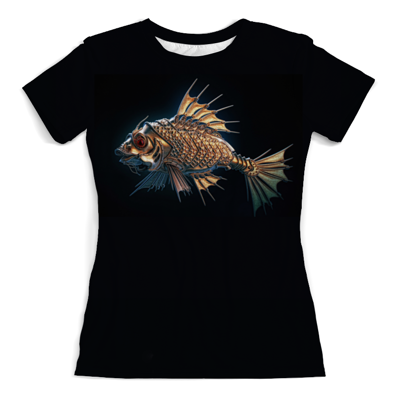 Printio Футболка с полной запечаткой (женская) Большая рыба printio футболка с полной запечаткой мужская большая рыба