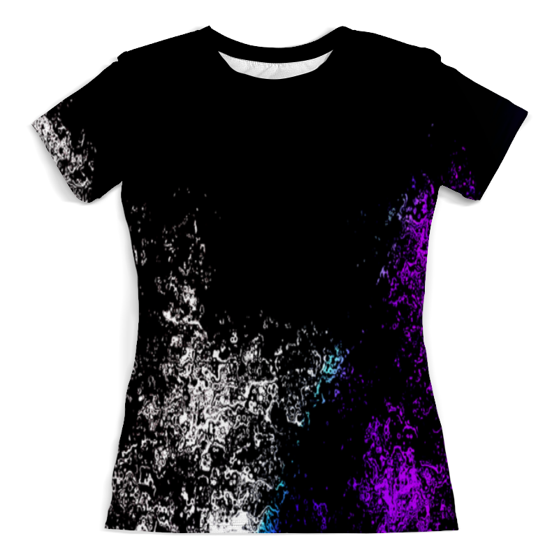 Printio Футболка с полной запечаткой (женская) Краска printio футболка с полной запечаткой женская бурная краска
