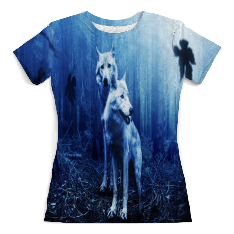 Printio Футболка с полной запечаткой (женская) 2 волка printio футболка с полной запечаткой женская одиночество волка