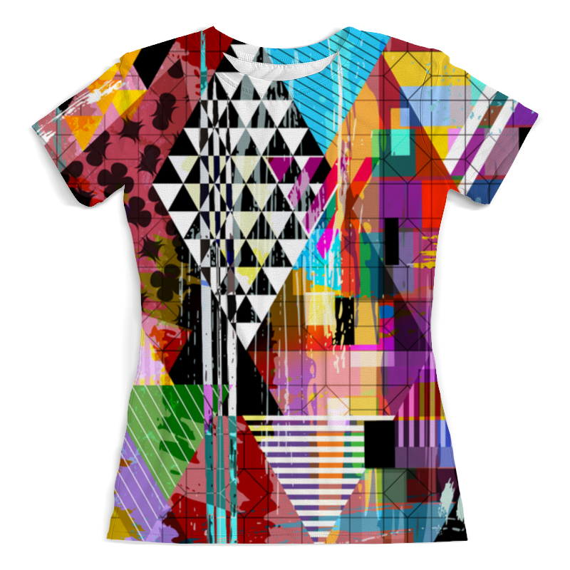 Printio Футболка с полной запечаткой (женская) Geometry color printio футболка с полной запечаткой женская color