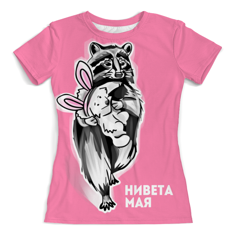 Printio Футболка с полной запечаткой (женская) Нивета мая