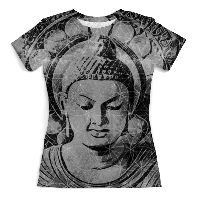 Printio Футболка с полной запечаткой (женская) Buddha printio футболка с полной запечаткой женская ткань жизни