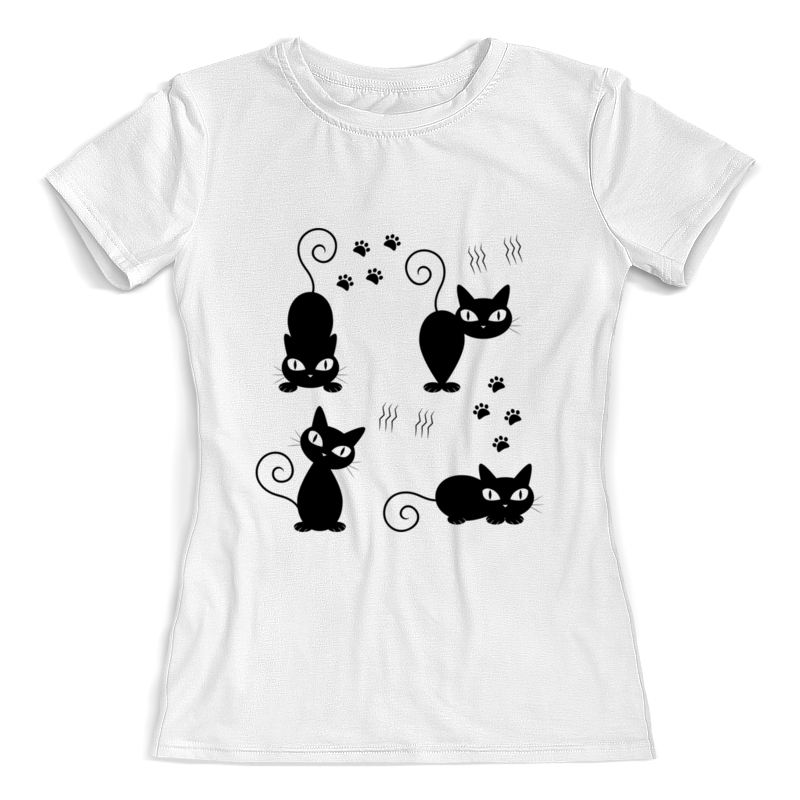 Printio Футболка с полной запечаткой (женская) Котики printio футболка с полной запечаткой женская котики