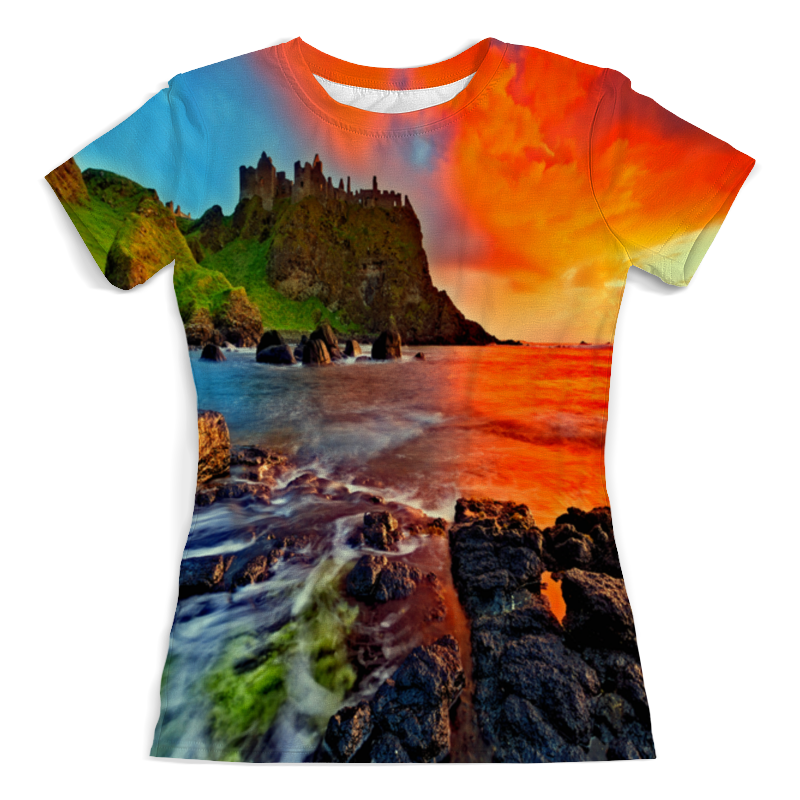 Printio Футболка с полной запечаткой (женская) Закат